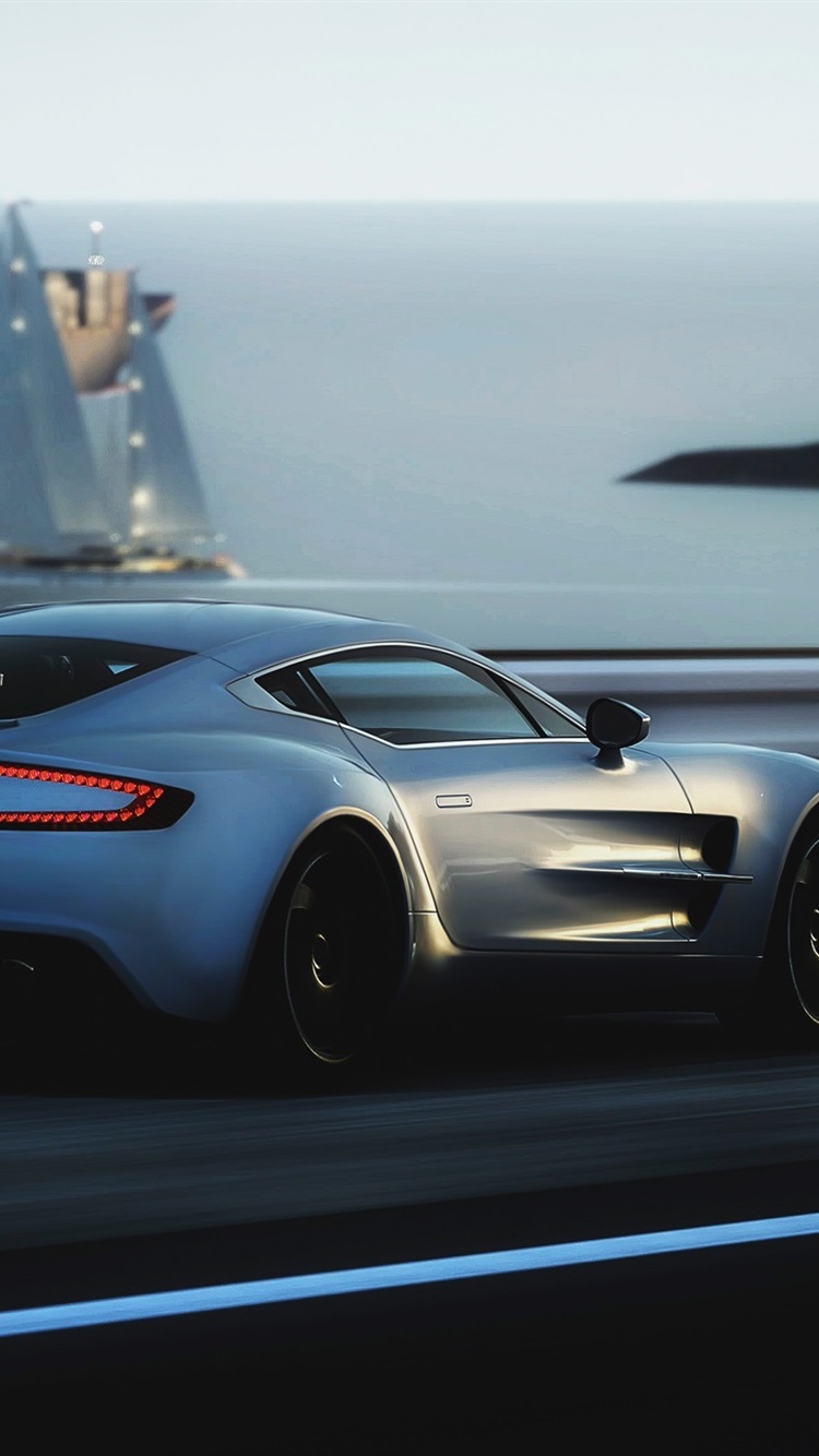 Aston Martin One 77 Supercar Speed 750x1334 Iphone 8 7 6 6s Wallpaper Background Picture Image