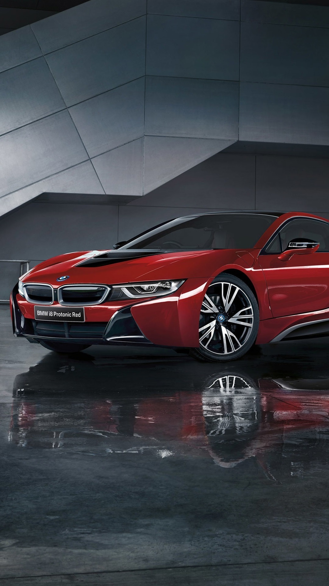 Bmw I8 Protonic Red Car 1080x19 Iphone 8 7 6 6s Plus Wallpaper Background Picture Image